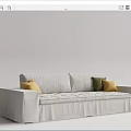 Modern Multiplayer Sofa 3d model