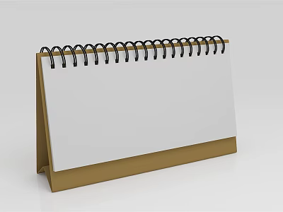 Modern Calendar 3d model