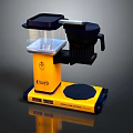Yellow And Black 3D Printer With Material Extruder Control Panel For Precision Printing Tasks