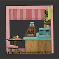 cartoon wooden house cartoon wooden house cartoon wooden house cartoon wooden house cartoon forest wooden house 3d model