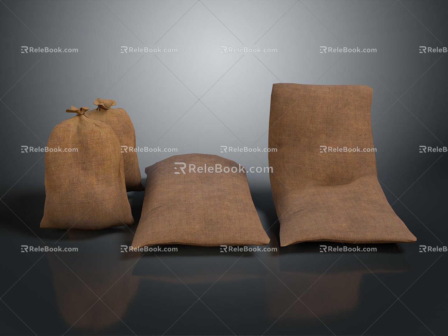 Sack Bag Grain Bag Bag Bag Bag Bag Bag Bundle Sack Sack Sack Sack Sack Sack Bundle Sack Jute Sack 3d model