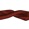 Modern shaped sofa 3d model