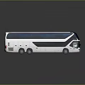 Bus School Bus Van Box Bus Tourist Bus Coach 3d model