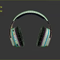 Advanced Wireless Computer Headphones With LED Lights And Comfortable Ear Cups