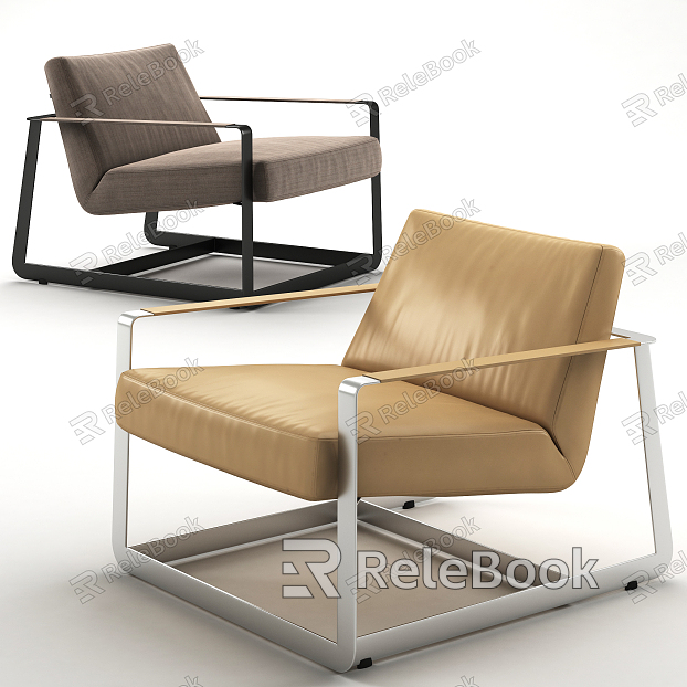 Modern Single Sofa Leisure Chair model