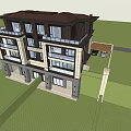 Modern Semi Detached Villa With Swimming Pool Lush Greenery And Scenic Surroundings