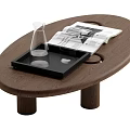 Coffee table log coffee table 3d model