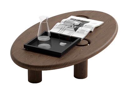 Coffee table log coffee table 3d model