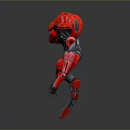 Mech Warrior Mech Soldier Machine Battlearm Mechanical Battlearm Machine Fighter Robot 3d model