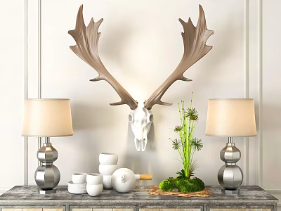 Modern furnishings 3d model
