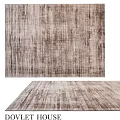 Square Carpet With Neutral Tone Textured Surface And Modern Minimalist Design