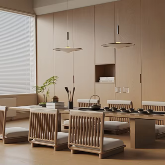 Modern Tea Room 3d model