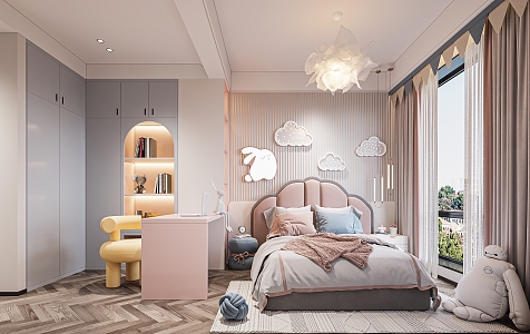 Children's room 3d model