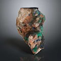 Artistic Natural Stone Sculpture Carving Featuring Irregular Shape And Colorful Textures