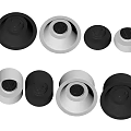 Embedded downlight spotlight 3d model