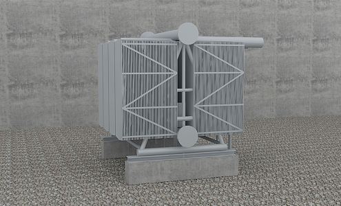 Modern Radiator 3d model