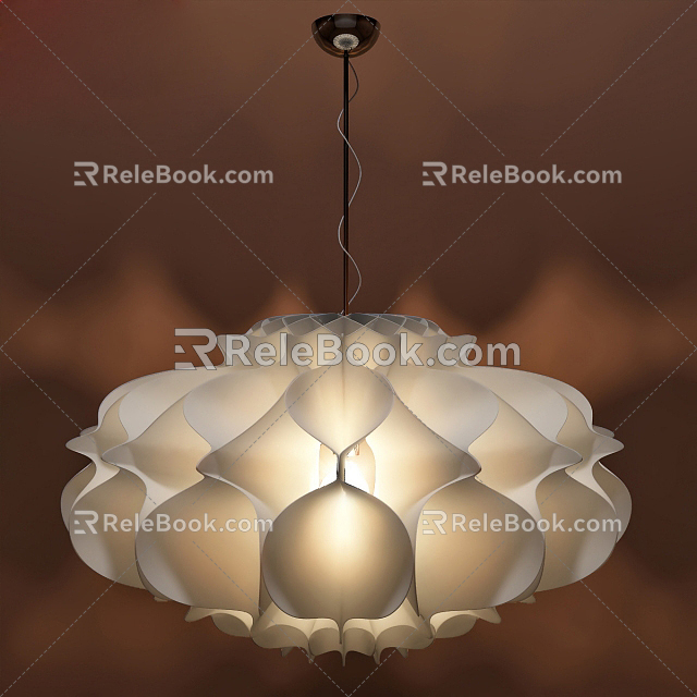 Alien chandelier 3d model