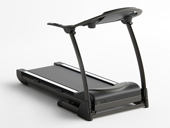 Modern Treadmill 3d model