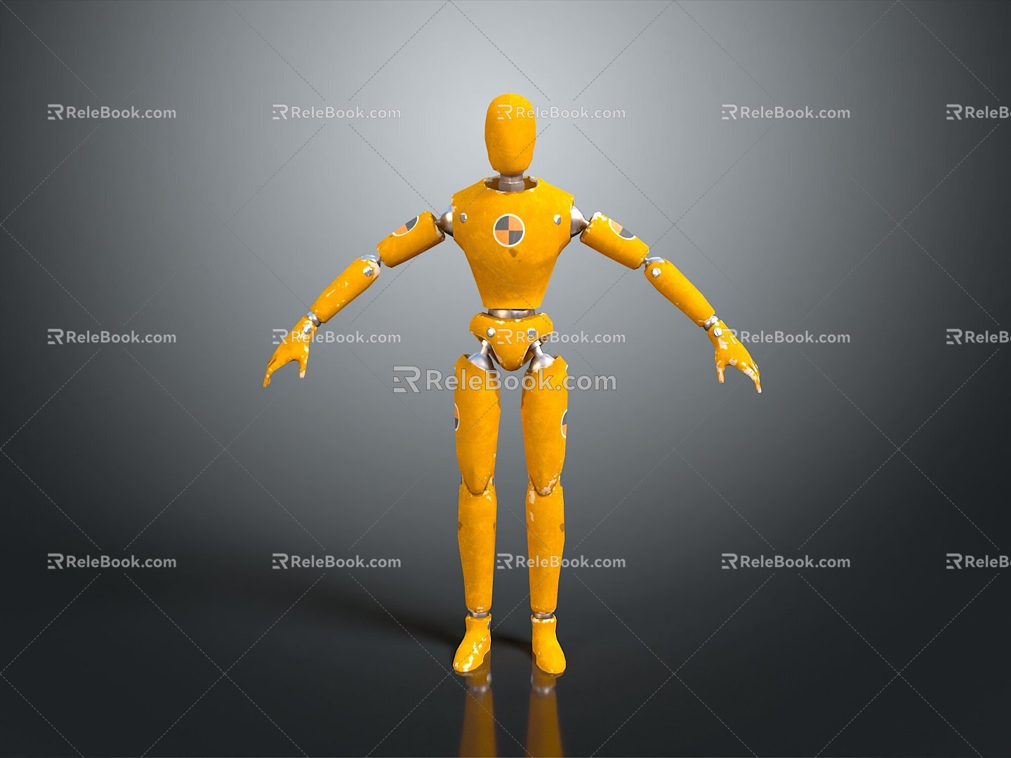 Robot Robot Assistant Small Robot Robot Butler Robot Butler Figure Game Figure 3d model