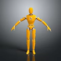Robot Assistant Small Robot Butler Robot Butler Figure Game Figure 3d model