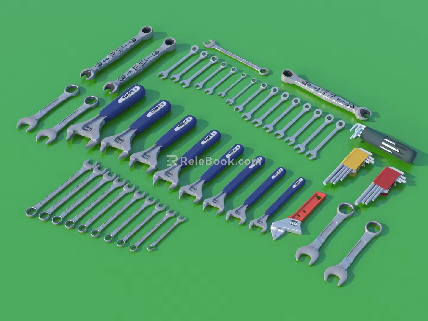 Wrench Tool Maintenance Tool 3d model