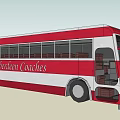 Caribbean Coaches Modern Bus With White Red Exterior And Large Windows