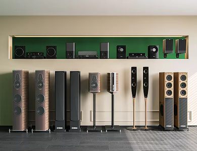Sound floor sound ceiling sound floor sound video room sound middle ancient sound 3d model