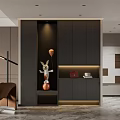 Modern Living And Dining Room Interior Design With Comfortable Sofa Dining Table And Wall Art
