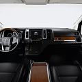 Sleek Black Toyota Minivan Exterior Design With Front Grille And Rear Lights
