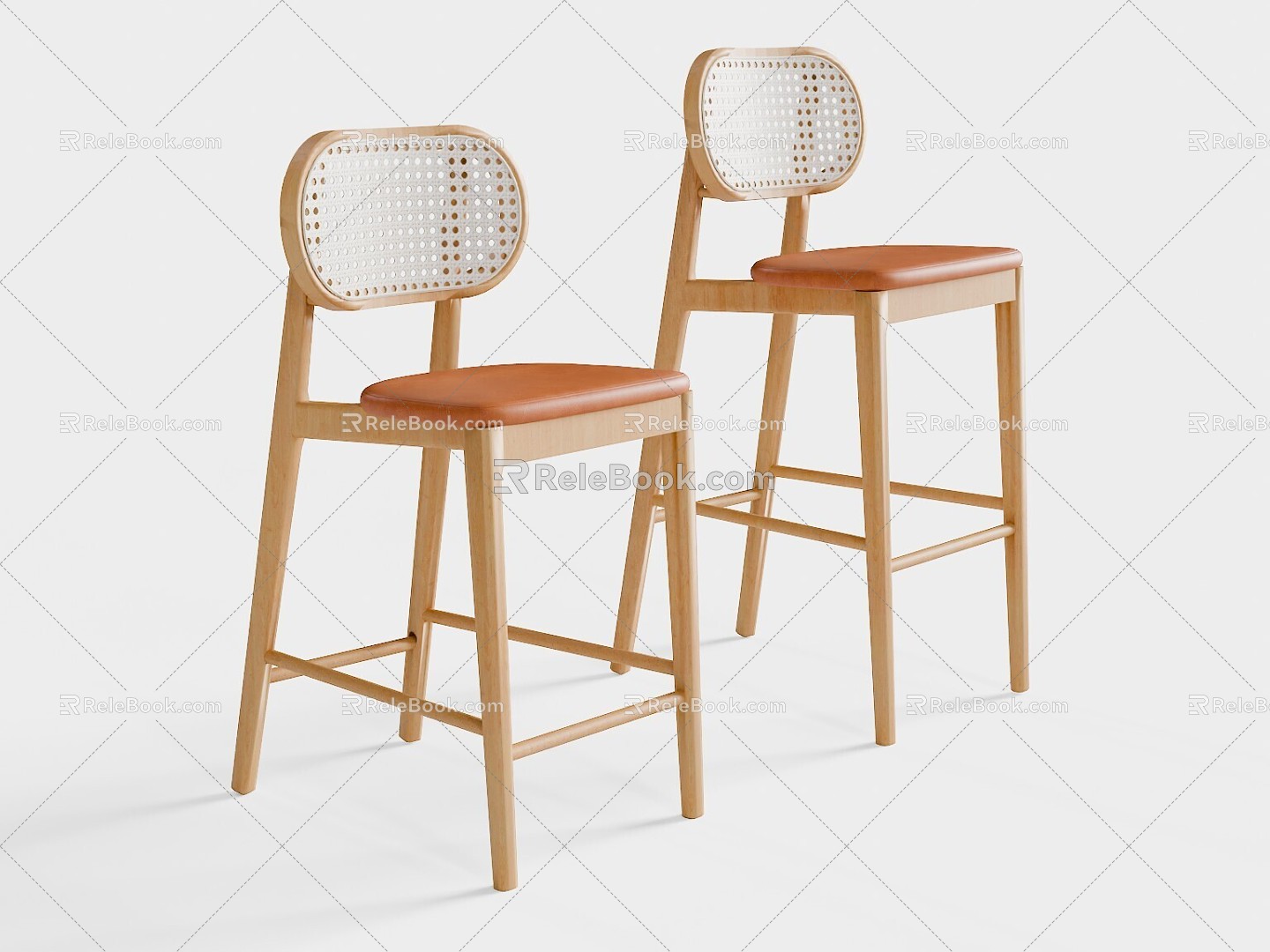 Legffato Bar Chair 3d model