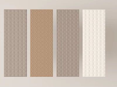 Wall panel 3d model
