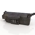 Industrial Black Metal Mechanical Component With Connecting Parts And Fixed Structure
