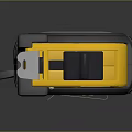 High Quality 5M Tape Measure With Yellow Black Design And Rubber Grip