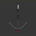 Crossbow Mechanical Crossbow Shift Bow and Arrow Shoot Far Equipment Weapons High-tech Crossbow 3d model