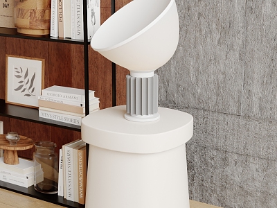 Table Lamp Table Lamp Side Bookshelf model