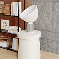 Table Lamp Table Lamp Side Bookshelf 3d model