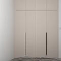 Modern Restaurant Interior With White Cabinets Dark Wooden Wall Dining Table Green Bouquet Wine Glasses And Tableware