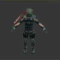Sci-Fi Armor Alien Armor Sci-Fi Armor High-Tech Armor Futuristic Armor Alien Warrior Armor 3d model