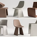 Modern Stylish Dining Chairs In Different Designs With Unique Legs And Neutral Colors