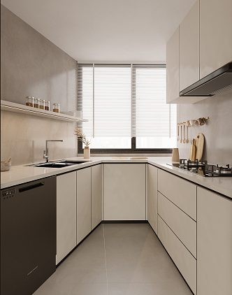 Modern Kitchen 3d model