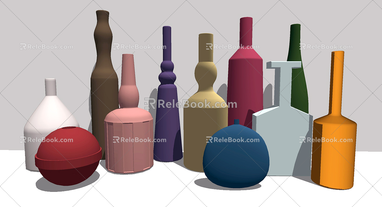 Modern Ceramic Ware Ceramic Ware Combination model