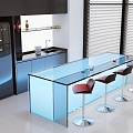 Modern Bar Counter Water Bar Counter Bar Counter Cabinet Decorative Cabinet Bar Counter 3d model