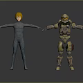Sci-Fi Armor Alien Armor Sci-Fi Armor High-Tech Armor Futuristic Armor Alien Warrior Armor 3d model