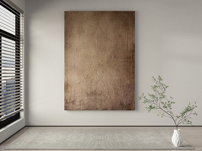 Quiet Decorative Painting 3d model