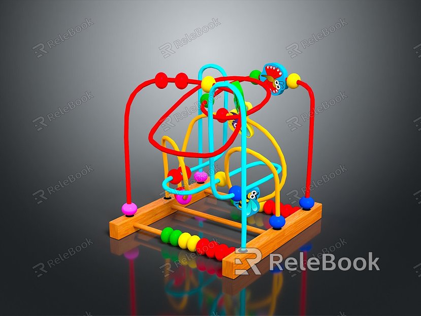 Round Maze Maze Toys Maze Toys Intelligence Toys Educational Toys model