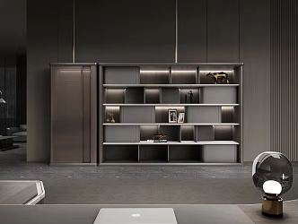 Modern Office File Cabinet 3d model