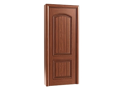 American solid wood door model