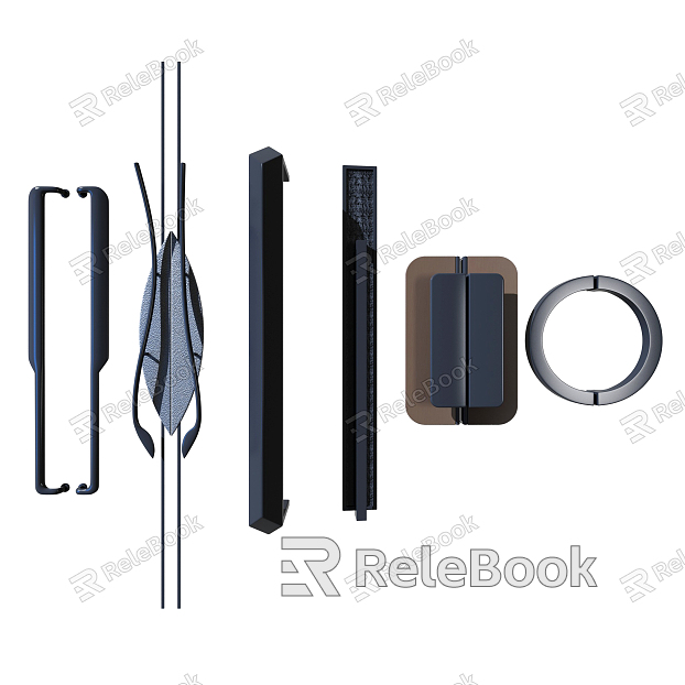 Modern Handle Door Handle Hardware Combination model