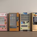 Vending Machine Vending Machine Beverage Machine Vending Machine Freezer 3d model