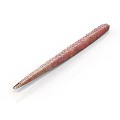 Artistic Handcrafted Red Long Sculpture With Intricate Textured Surface Design